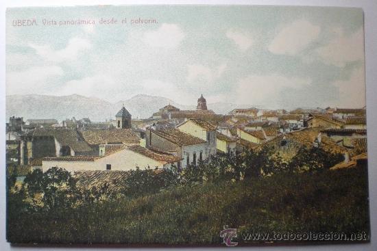 Postales: Antigua Tarjeta Postal. UBEDA. Vista panoramica desde el polvorin