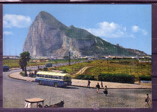 Postales: LA LINEA  - CADIZ - CAMPO NEUTRAL Y EL PE&Ntilde;ON DE GIBRALTAR N&ordm; 12 - GARCIA CARRABELLA Y CIA
