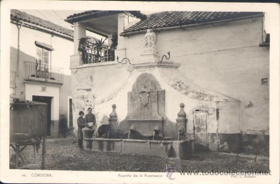 Postales: C&Oacute;RDOBA.- FUENTE DE LA FUENSECA