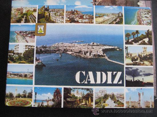 Postales: CADIZ,DIVERSOS ASPECTOS.CON SELLO SIN CIRCULAR..