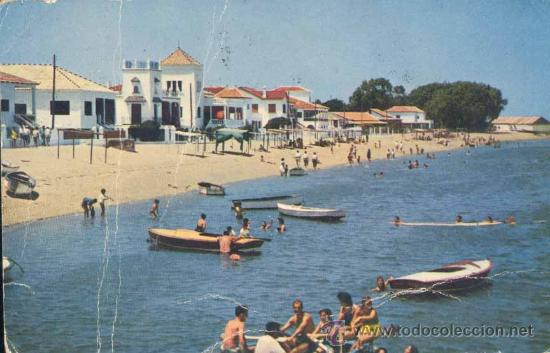 Postales: HUELVA.- PUNTA UMBR&Iacute;A.-LA R&Iacute;A