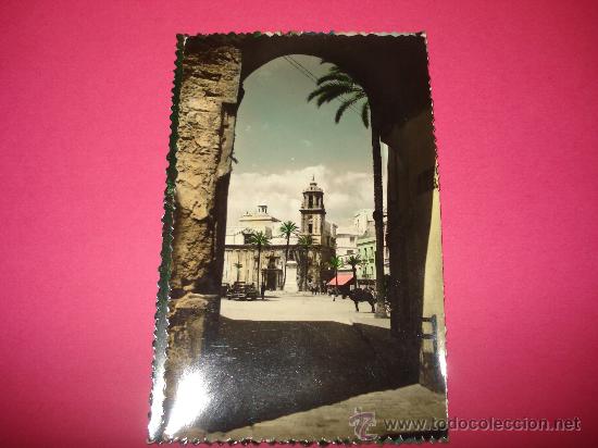 Postales: Tarjeta Postal de CADIZ  .Arco de la Rosa  .A&ntilde;o 1950s.