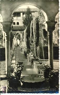 Postales: 7-esp112. Postal Granada. Jardines del Generalife - Foto 1