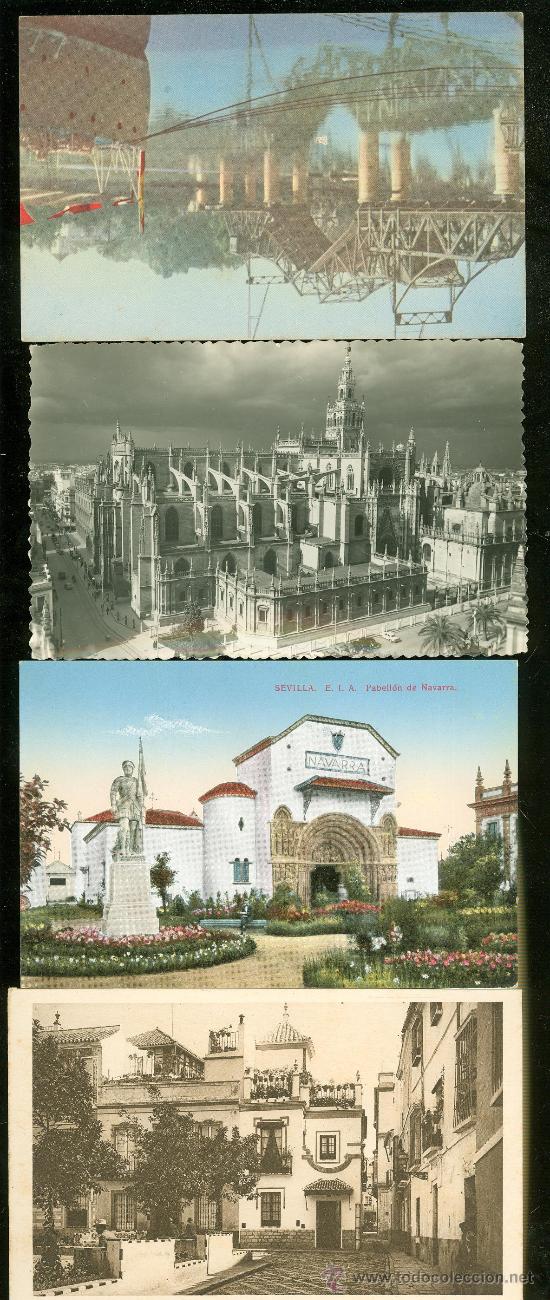 Postales: SEVILLA. LOTE DE 40 POSTALES. - Foto 1