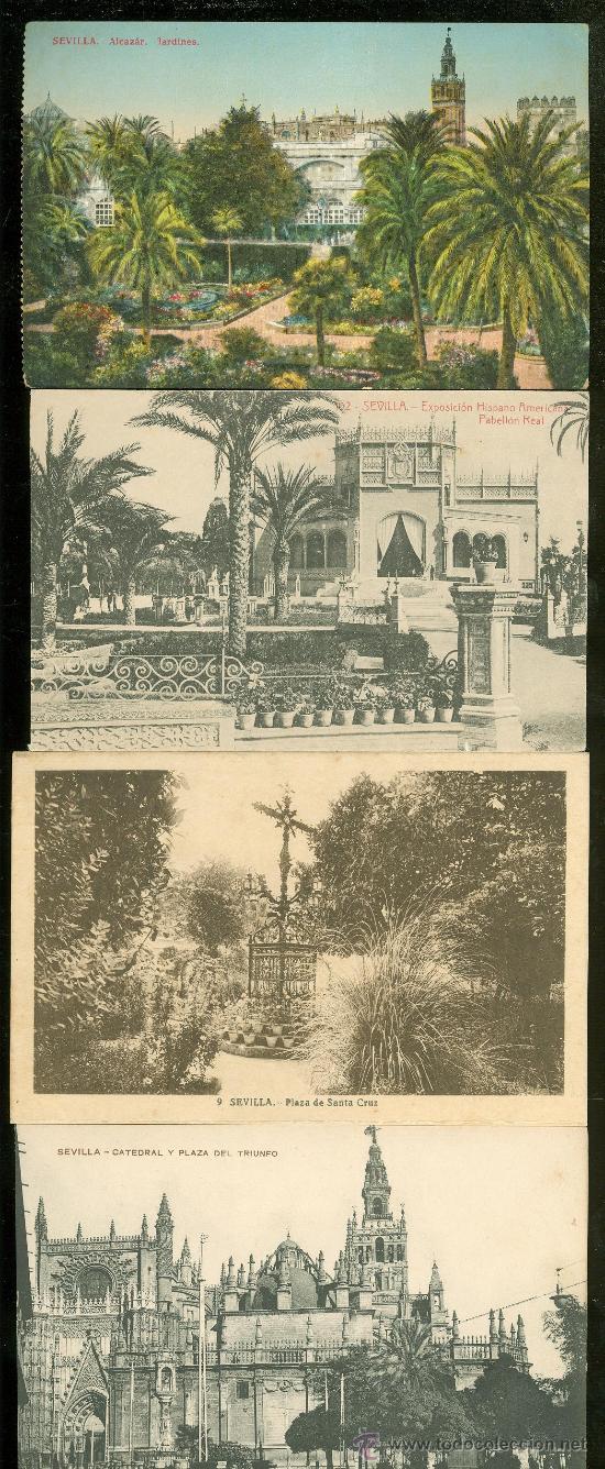 Postales: SEVILLA. LOTE DE 40 POSTALES. - Foto 1