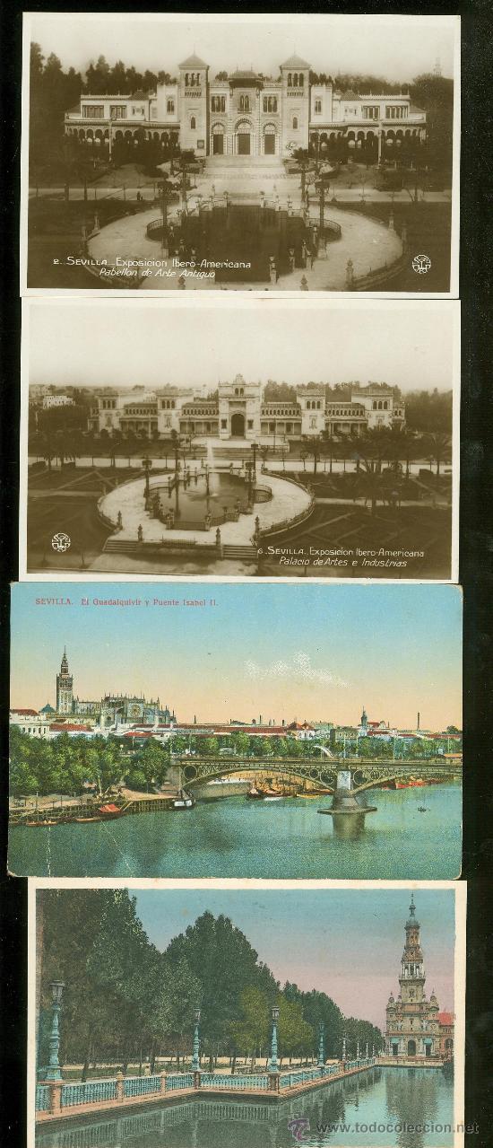 Postales: SEVILLA. LOTE DE 40 POSTALES. - Foto 1