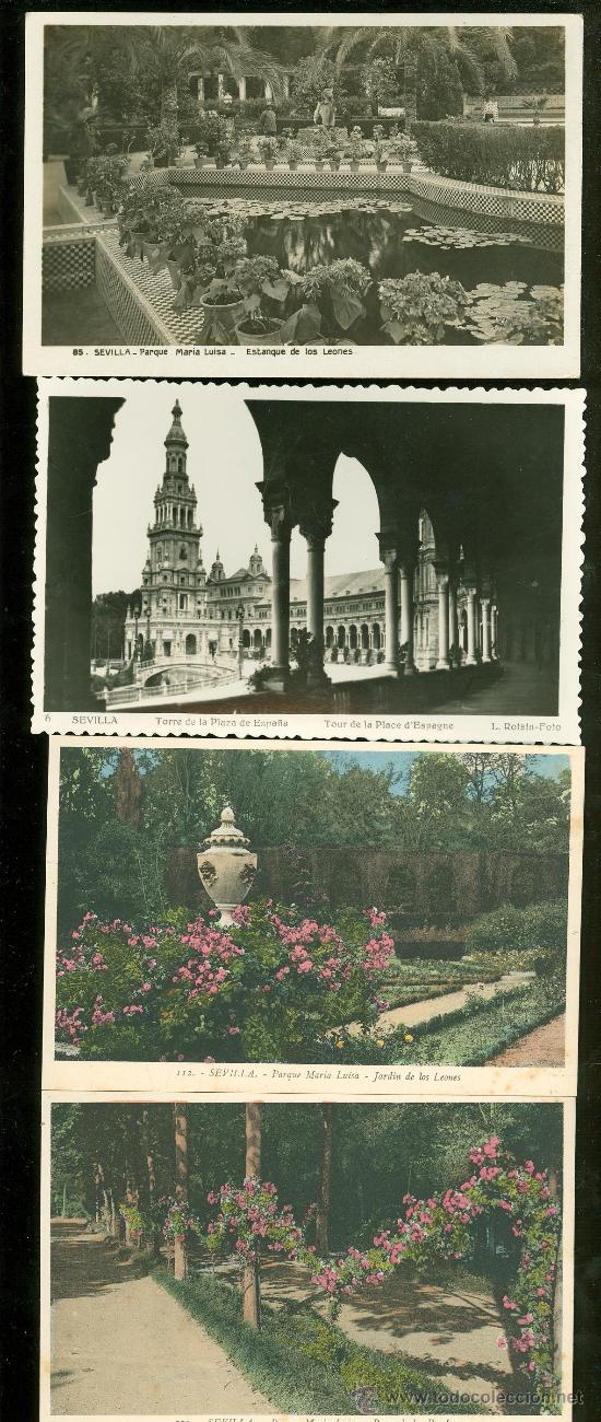 Postales: SEVILLA. LOTE DE 40 POSTALES. - Foto 1