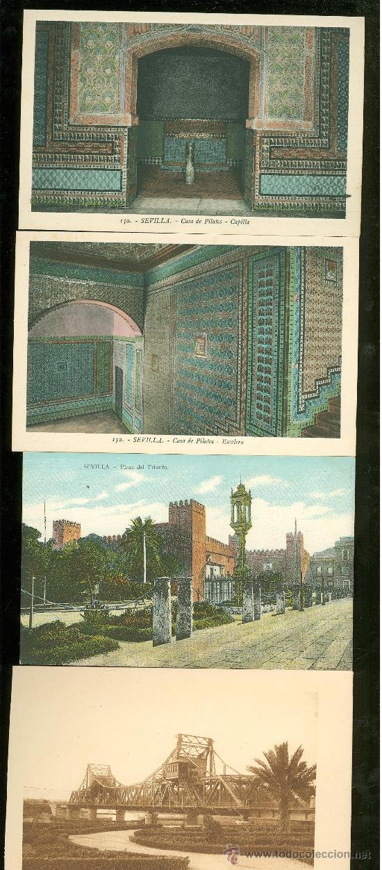 Postales: SEVILLA. LOTE DE 40 POSTALES. - Foto 1