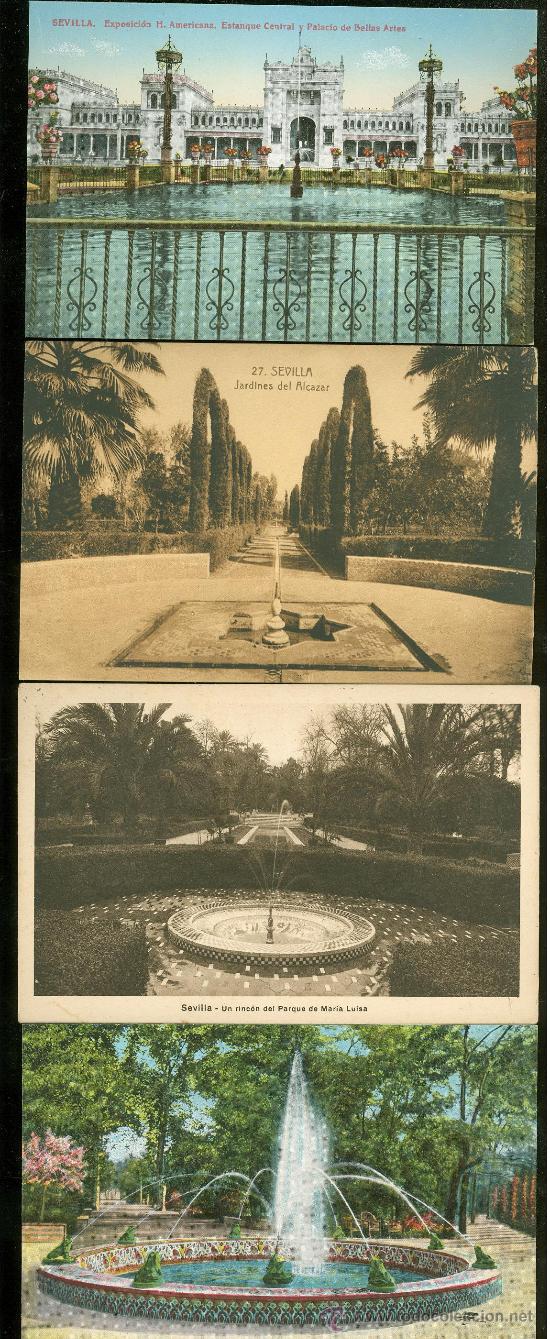 Postales: SEVILLA. LOTE DE 40 POSTALES. - Foto 5
