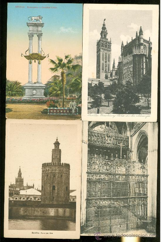 Postales: SEVILLA. LOTE DE 40 POSTALES. - Foto 7