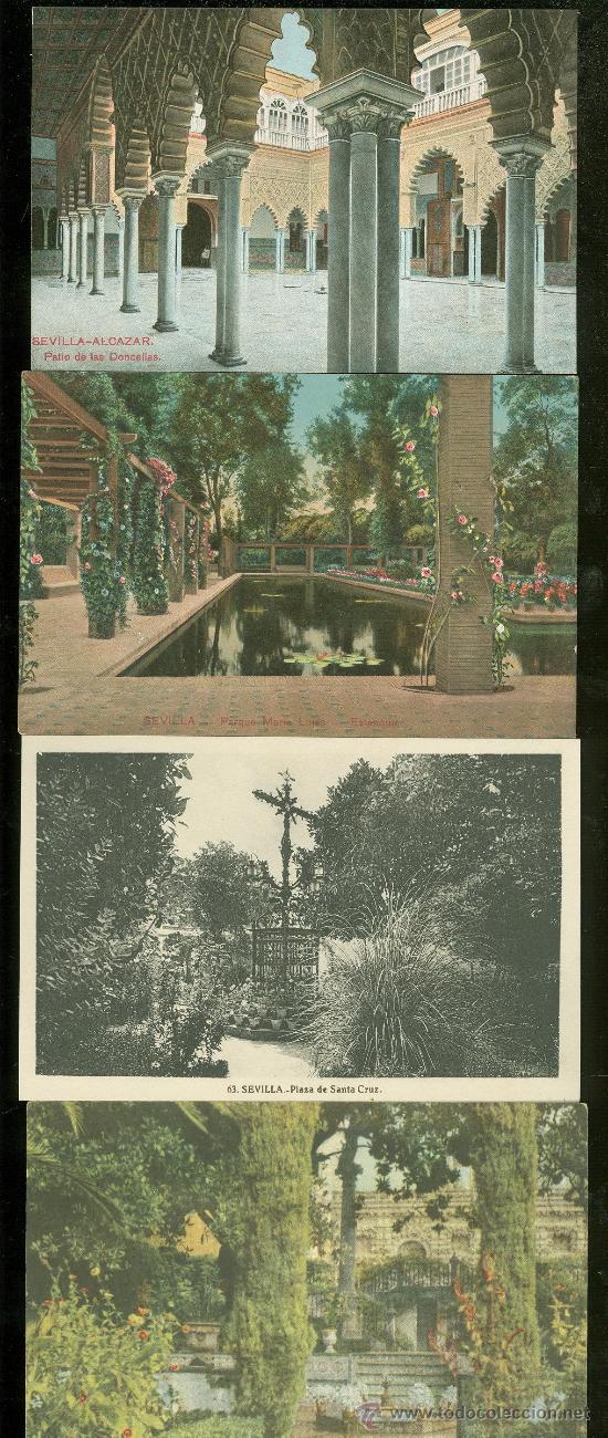 Postales: SEVILLA. LOTE DE 40 POSTALES. - Foto 2