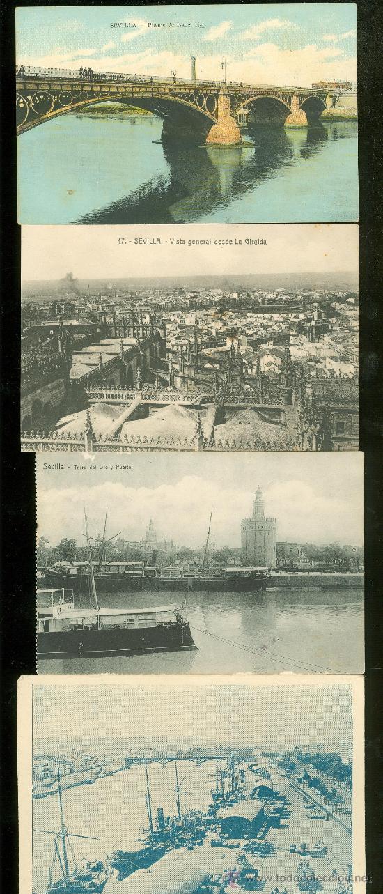 Postales: SEVILLA. LOTE DE 40 POSTALES. - Foto 5