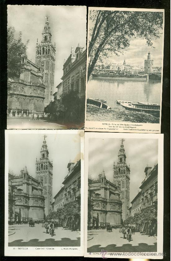 Postales: SEVILLA. LOTE DE 40 POSTALES. - Foto 6