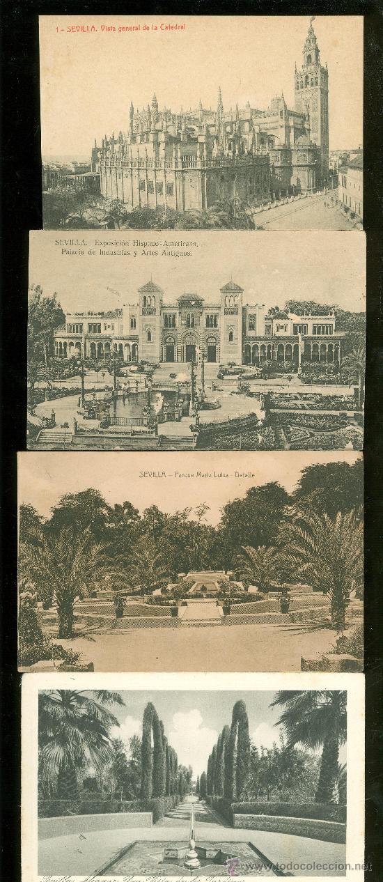 Postales: SEVILLA. LOTE DE 40 POSTALES. - Foto 6