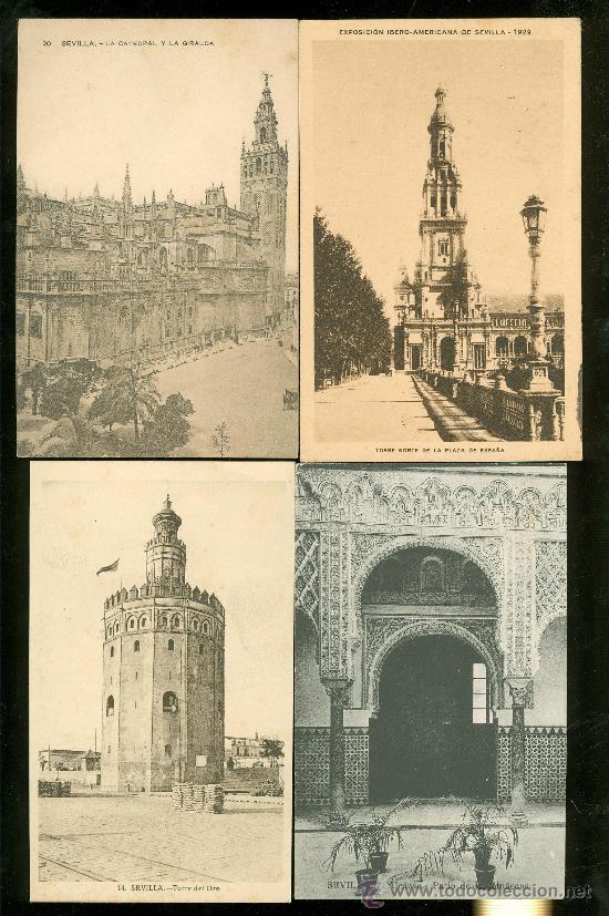 Postales: SEVILLA. LOTE DE 40 POSTALES. - Foto 10