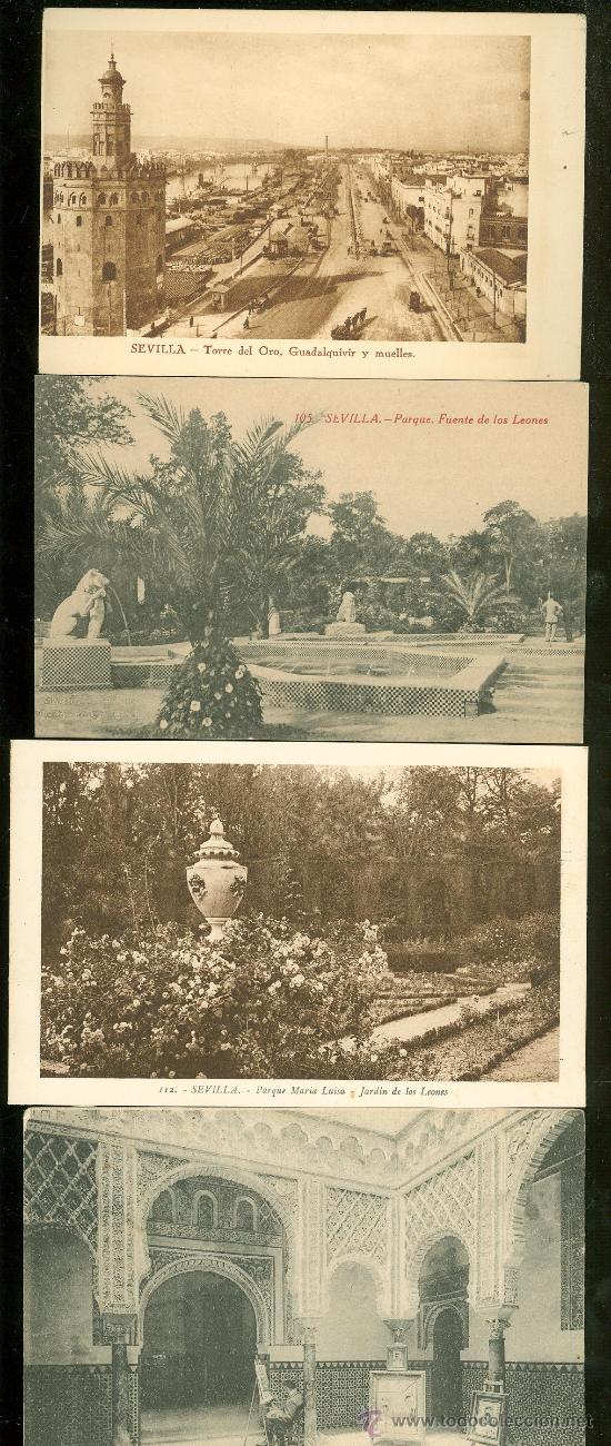 Postales: SEVILLA. LOTE DE 40 POSTALES. - Foto 2