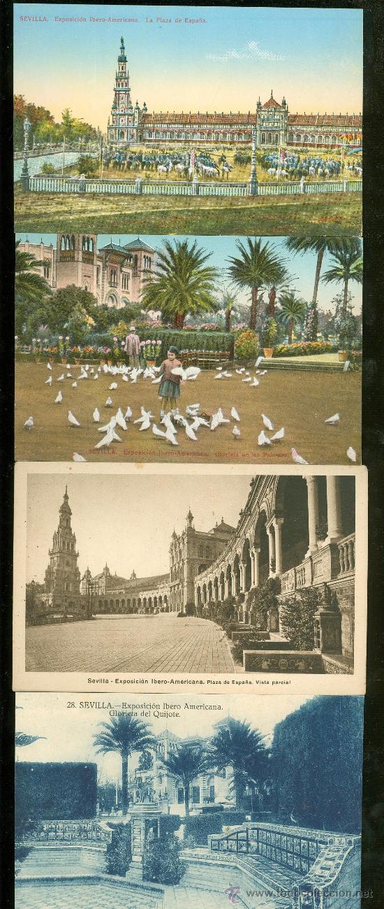Postales: SEVILLA. LOTE DE 40 POSTALES. - Foto 4