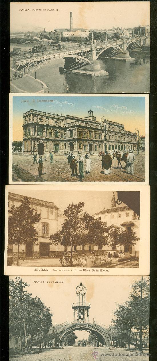Postales: SEVILLA. LOTE DE 40 POSTALES. - Foto 10