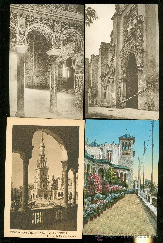 Postales: SEVILLA. LOTE DE 40 POSTALES. - Foto 2