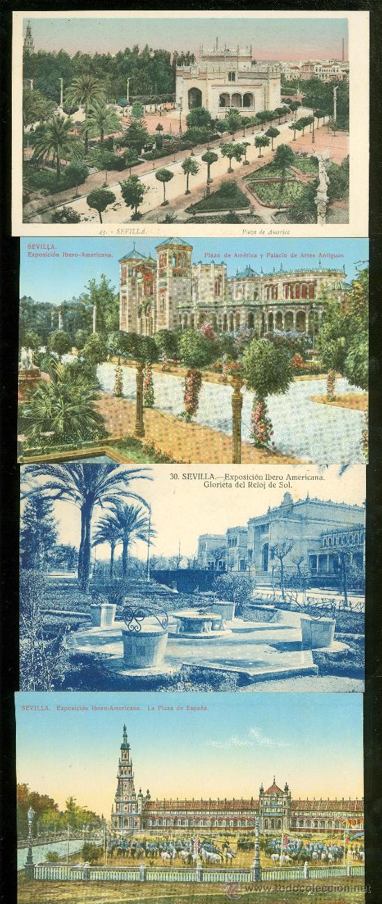 Postales: SEVILLA. LOTE DE 40 POSTALES. - Foto 5