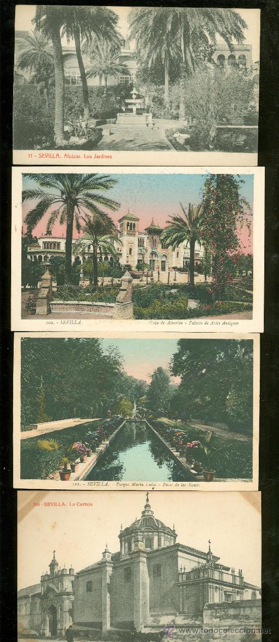 Postales: SEVILLA. LOTE DE 40 POSTALES. - Foto 8