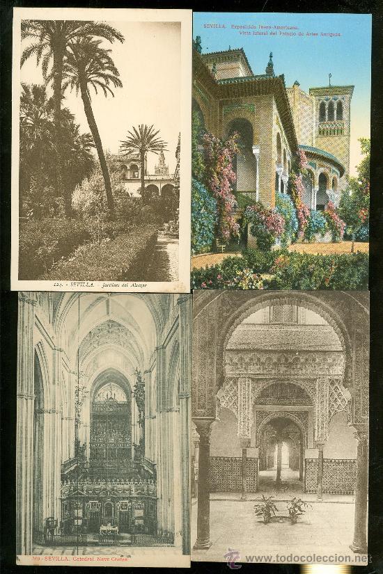Postales: SEVILLA. LOTE DE 40 POSTALES. - Foto 2