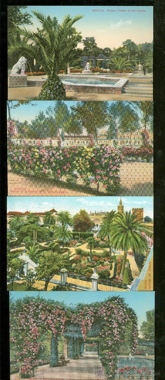 Postales: SEVILLA. LOTE DE 40 POSTALES. - Foto 3
