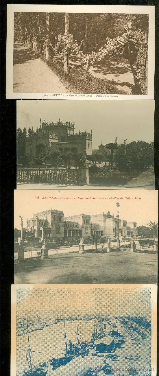 Postales: SEVILLA. LOTE DE 40 POSTALES. - Foto 7