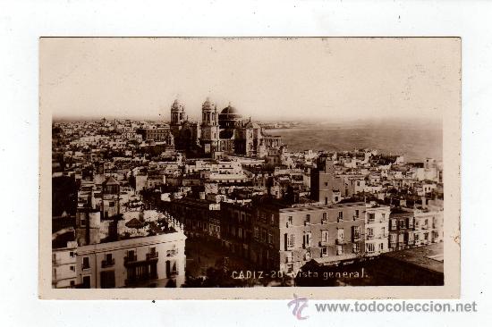 Postales: Foto Postal CADIZ Vista General 1955