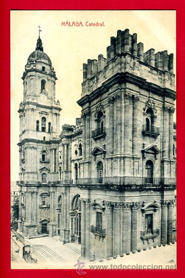Postales: malaga, catedral,     p45366