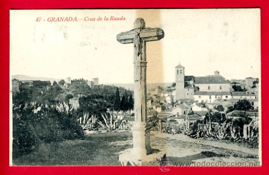 Postales: granada, cruz de la rauda,   p48387 - Foto 1