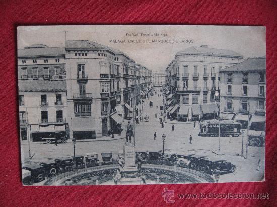 Postales: MALAGA - CALLE DEL MARQUES DE LARIOS