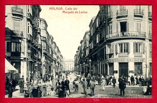 Postales: malaga, calle del marques de larios,   p48432