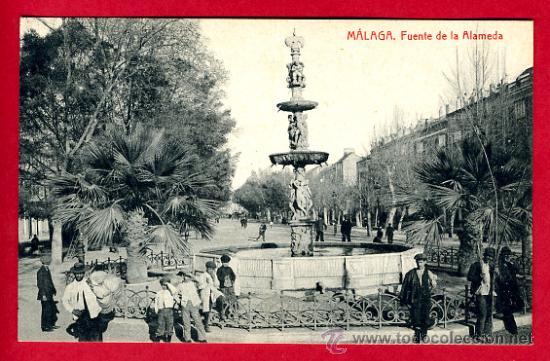 Postales: malaga, fuente de la alameda,   p48438
