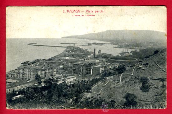 Postales: malaga, vista parcial,   p48442