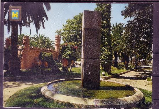 Postales: LA LINEA - CADIZ - JARDINES EN EL AYUNTAMIENTO - N&ordm; 35
