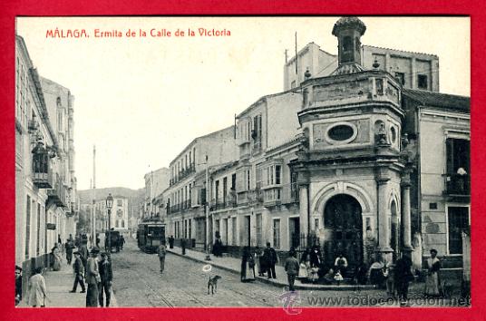 Postales: MALAGA , ERMITA DE LA CALLE VICTORIA , THOMAS , P50310