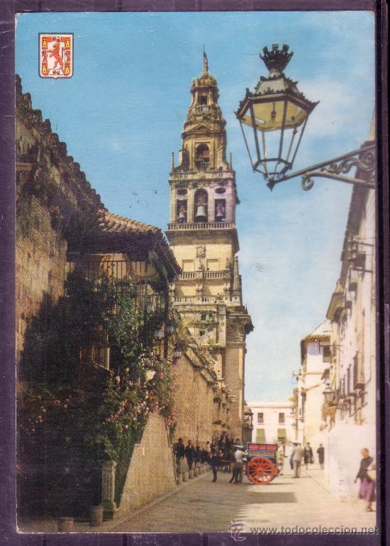 Postales: CORDOBA - VIRGEN DE LOS FAROLES Y CAMPANARIO DE LA MEZQUITA