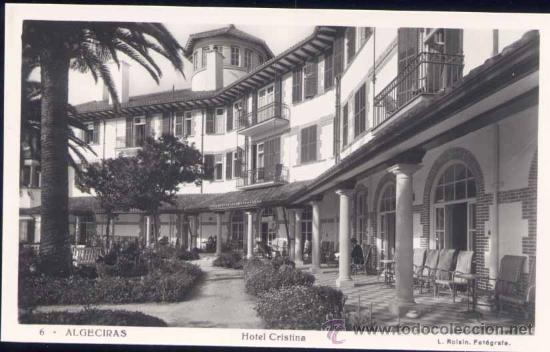 Postkarten: ALGECIRAS (C&Aacute;DIZ).- HOTEL CRISTINA