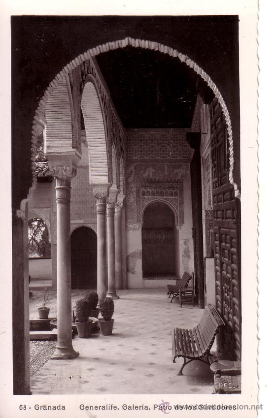 Postales: N&ordm; 6784 GRANADA GENERALIFE - Foto 1