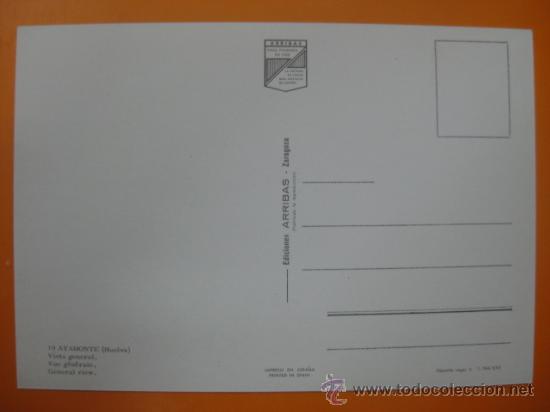 Postales: AYAMONTE, HUELVA - REF.: S-81 - Foto 2