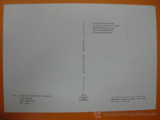 Postales: PUNTA UMBRIA, HUELVA - REF.: S-86 - Foto 2