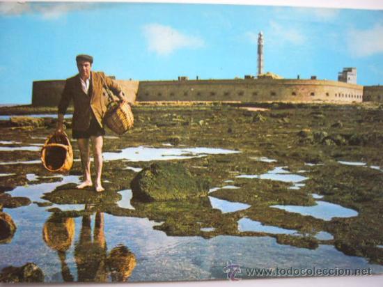 Postales: CADIZ.  LA CALETA.  N&ordm; 160.  GARRABELLA.  CIRCULADA.