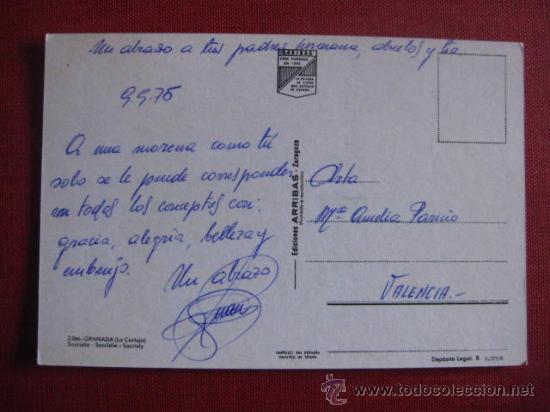 Postales: GRANADA.   REF.  AH- 402 - Foto 2