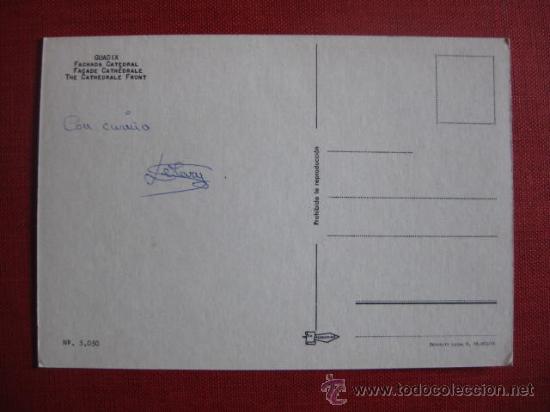 Postales: GUADIX. GRANADA.   REF.  AH- 400 - Foto 2