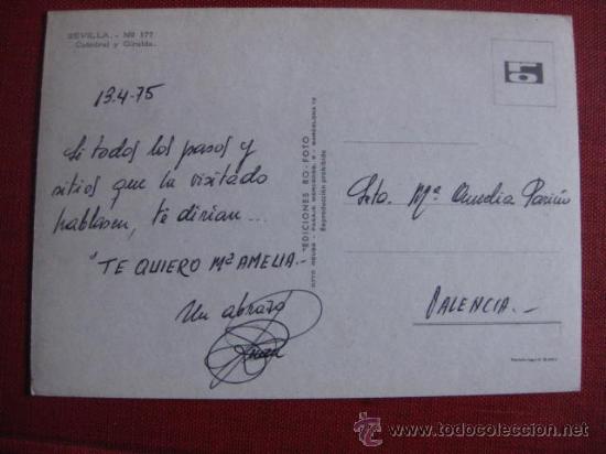 Postales: SEVILLA.   REF.  AH- 374 - Foto 2