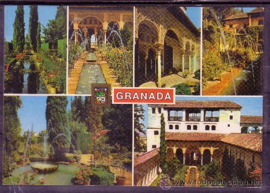 Postales: RECUERDO DE GRANADA - MOTIVOS DIVERSOS - DOMINGUEZ N&ordm; 178