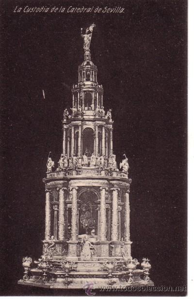 Cartoline: N&ordm; 7793 POSTAL LA CUSTODIA DE LA CATEDRAL DE SEVILLA