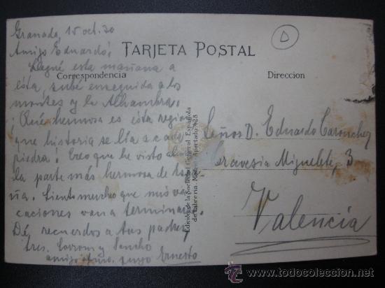 Postales: GRANADA - REF.: T-68 - Foto 2