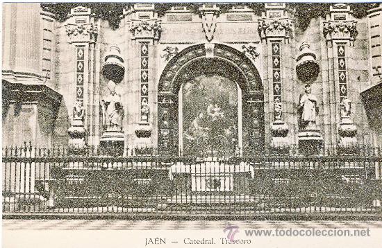Postales: JAEN.- Catedral. Trascoro.(2)